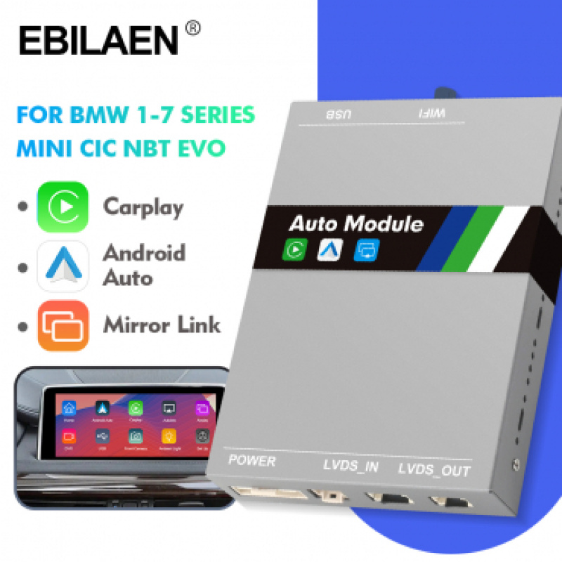 CarPlay & Android Auto MMI för BMW 1/2/3/4/5 serien.