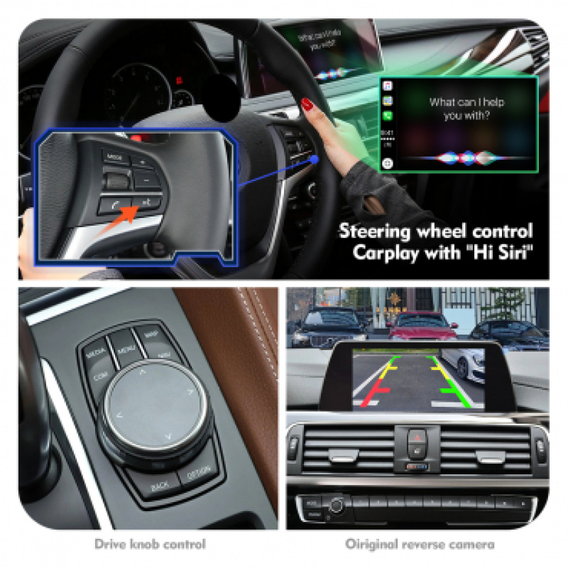 CarPlay & Android Auto MMI för BMW 1/2/3/4/5 serien. - Bild 7
